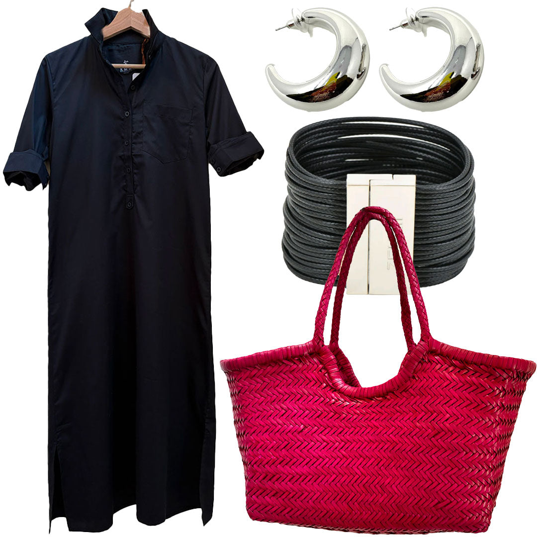 Lucia Black Dress