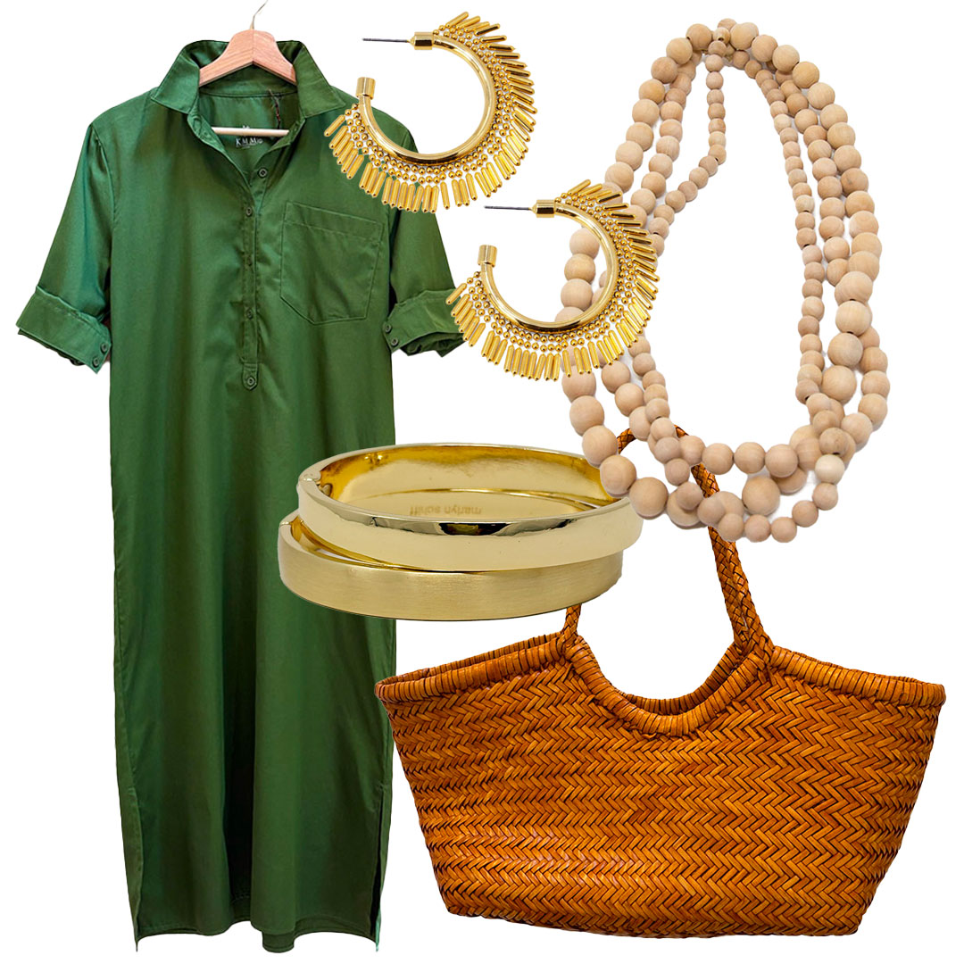 Lucia Green Dress