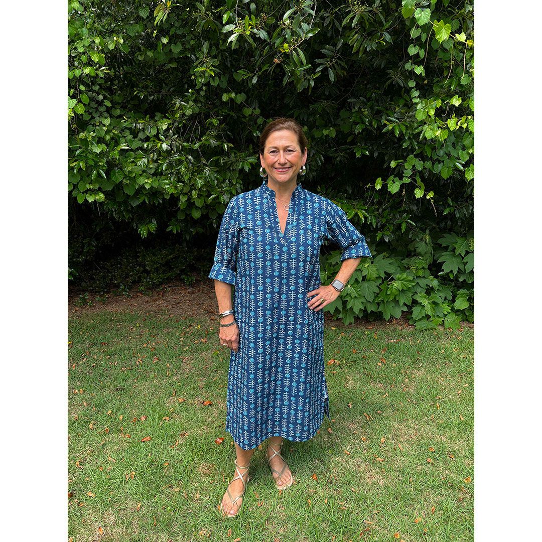 Poppy Indigo Dress - Dandelion