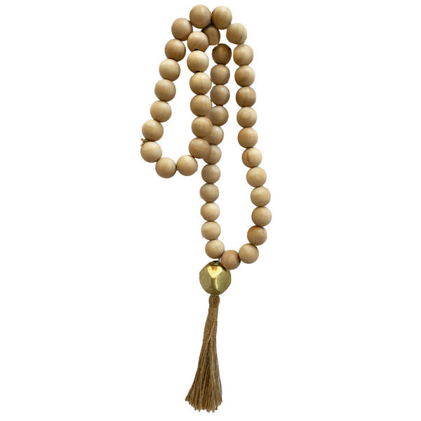 HANDCRAFTED MULTI STRAND WOOD BEAD NECKLACE – The Huntington Store