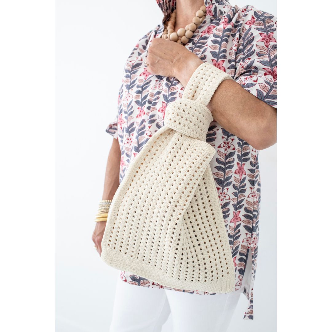 ABC - Crochet Bag Oat - Medium