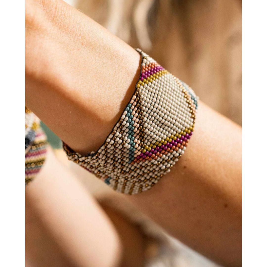 Brooklyn Bracelet - Cream Multi