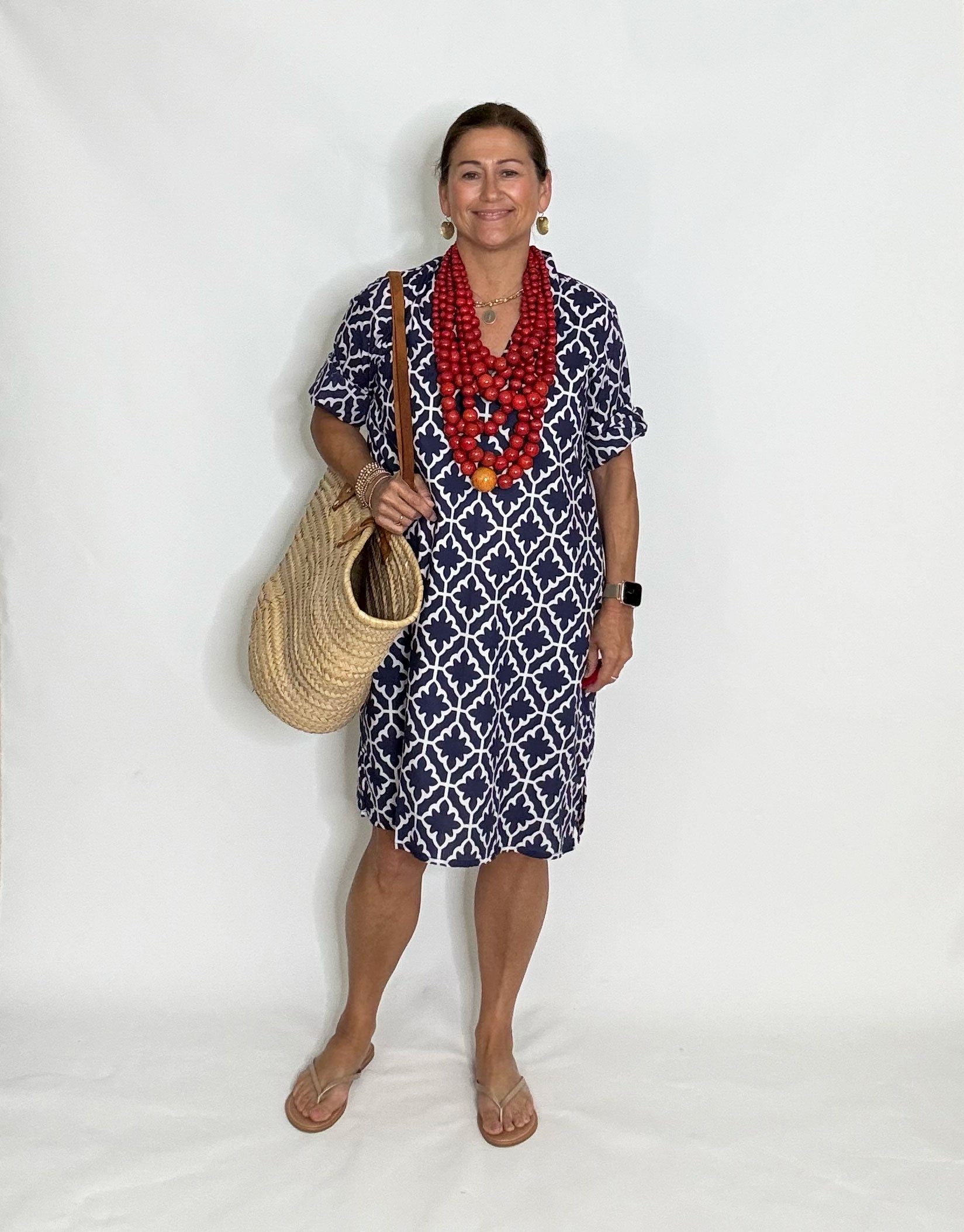 Catalina Dress - Trellis