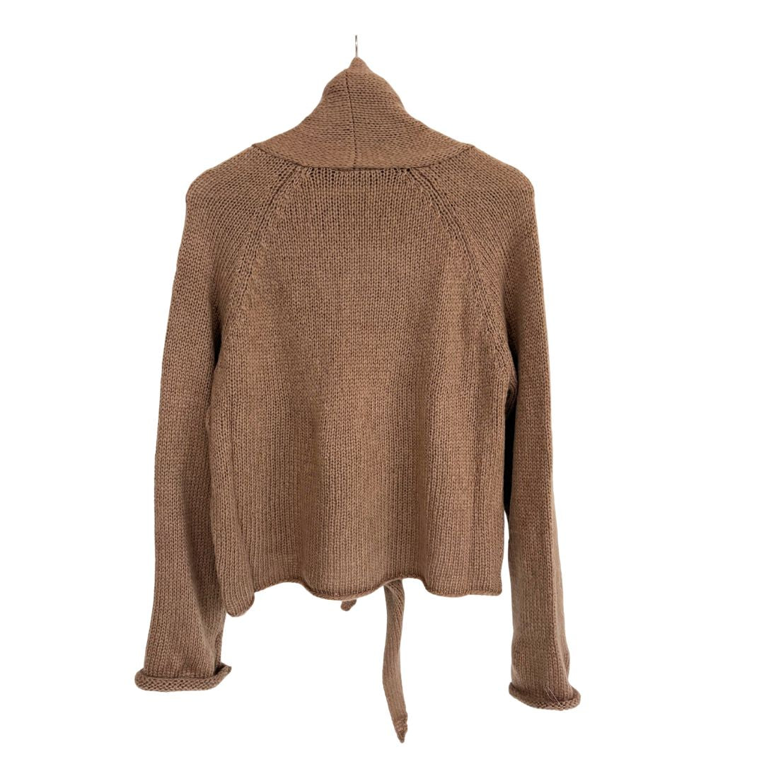 Cocoon Wrap Cardigan - Cedar