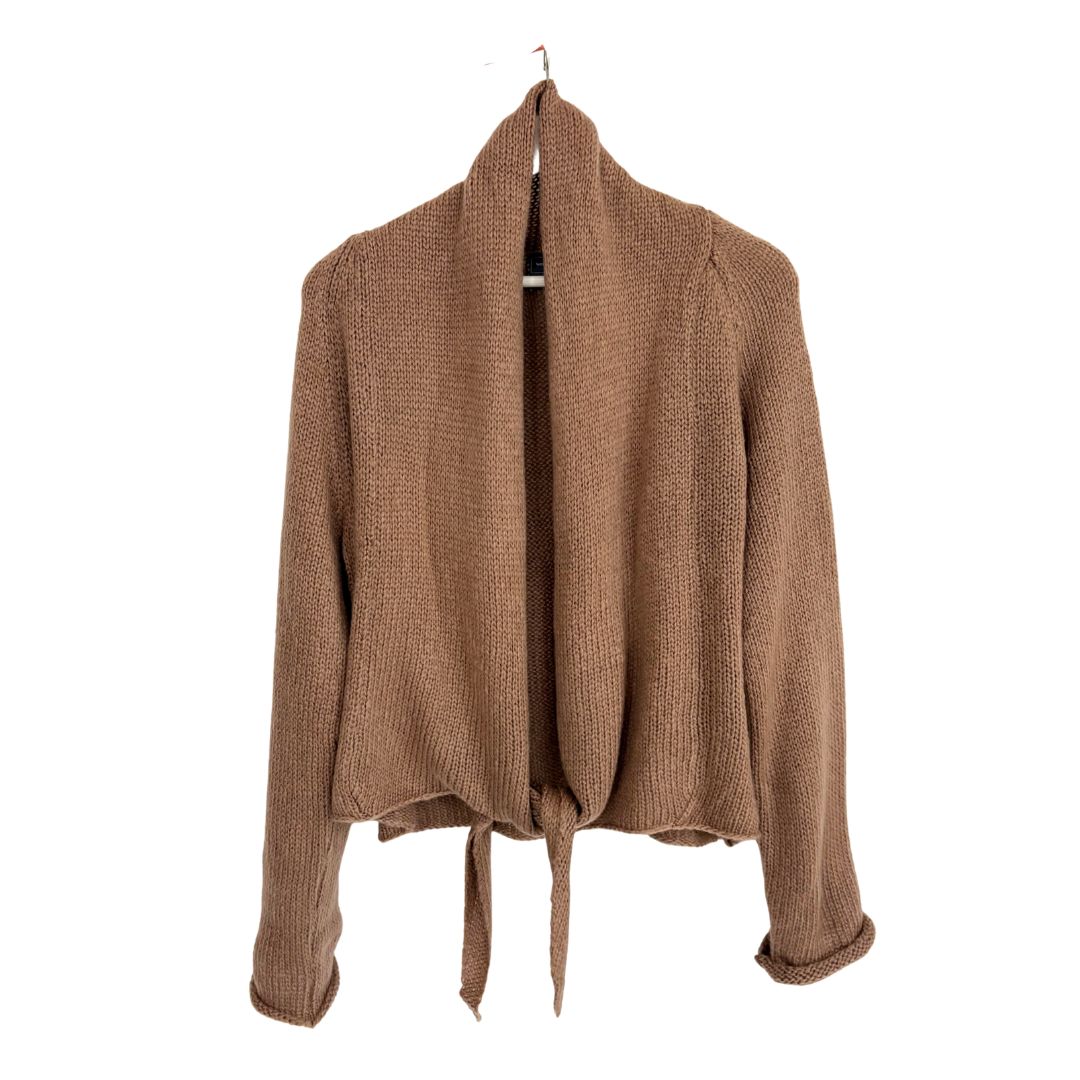 Cocoon Wrap Cardigan - Cedar