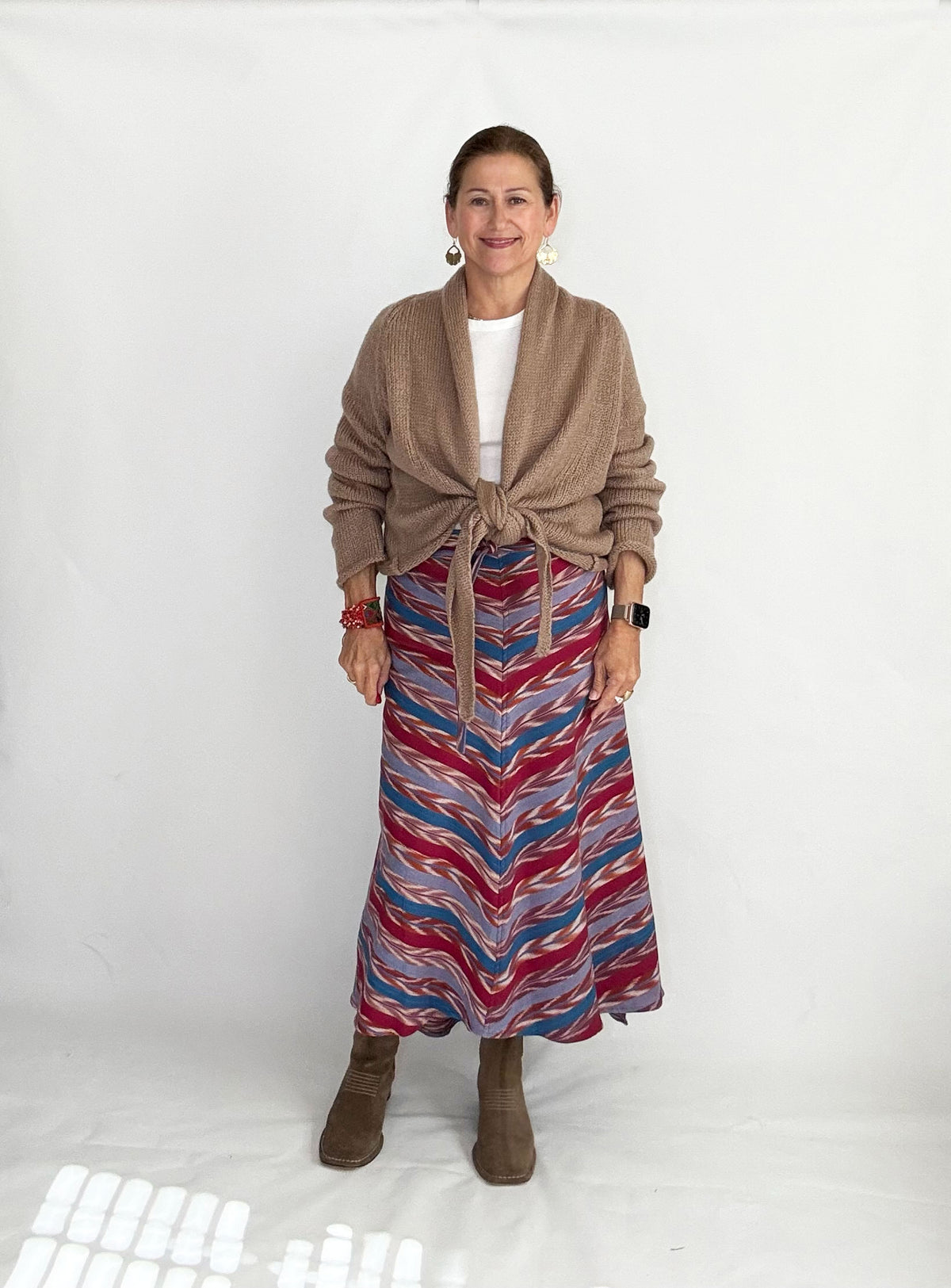 Cocoon Wrap Cardigan - Cedar