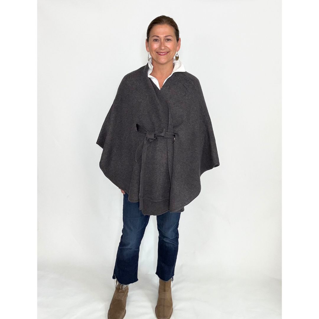 Diora Cape - Anthracite