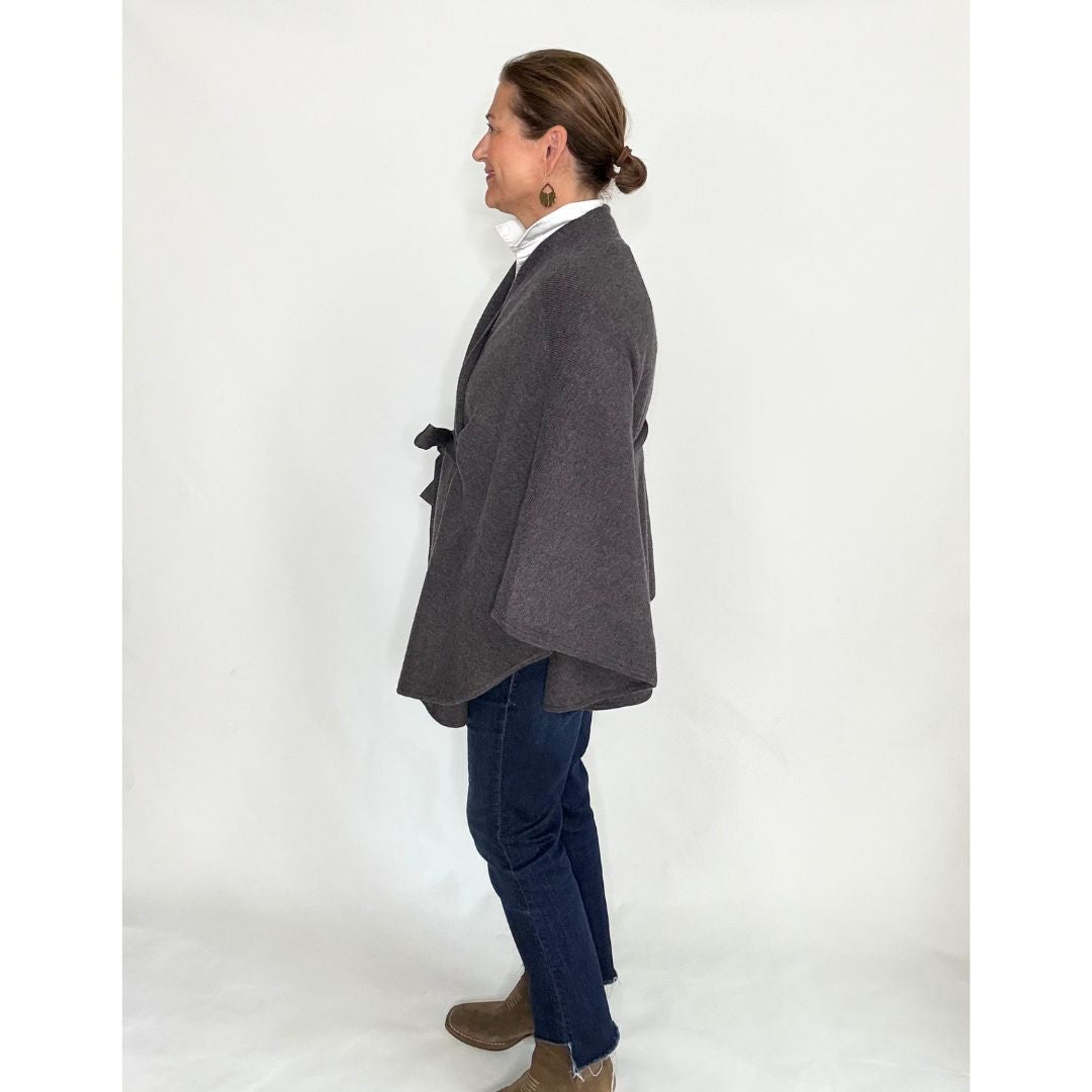 Diora Cape - Anthracite
