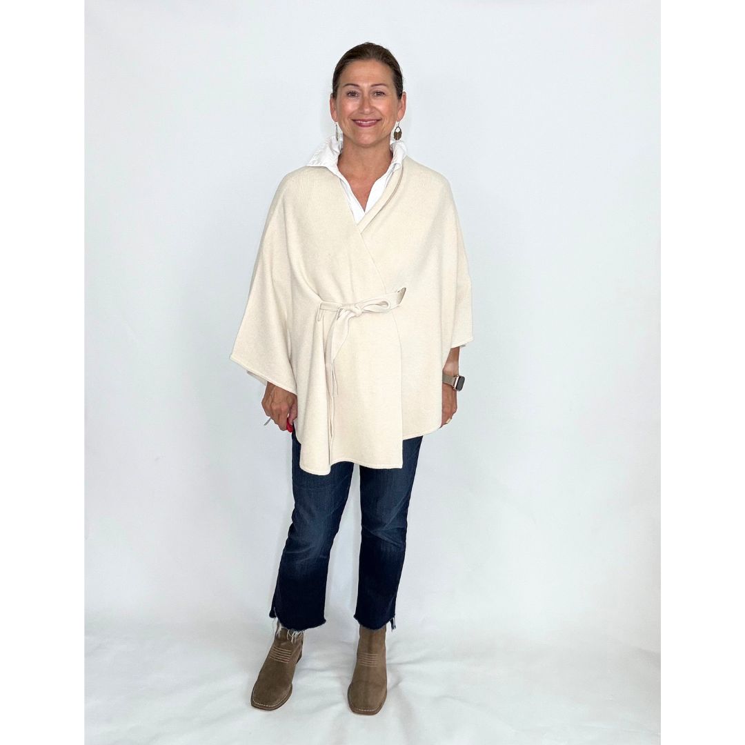 Diora Cape - Ecru