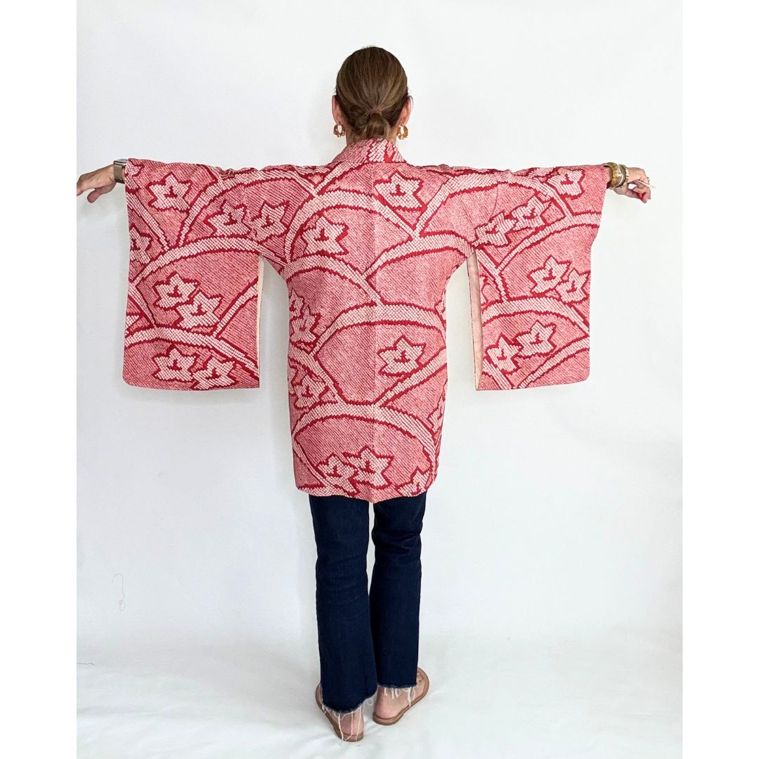 Japanese Haori - Floral Motif
