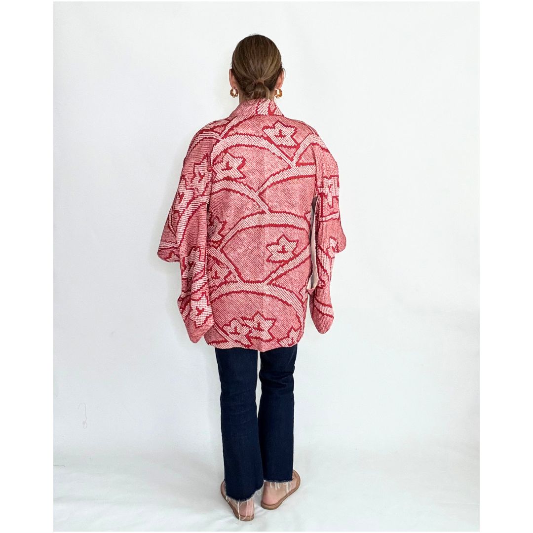 Japanese Haori - Floral Motif