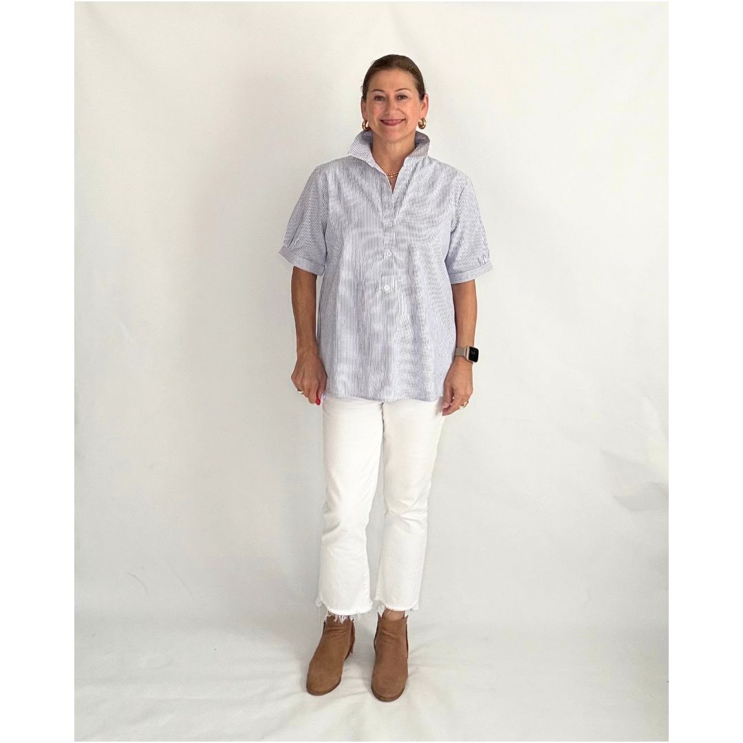 Kathya 2.0 - Blue/White Stripe