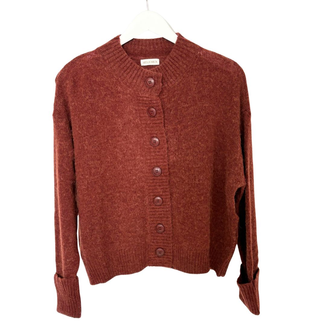 Lua Cardigan - Garnet