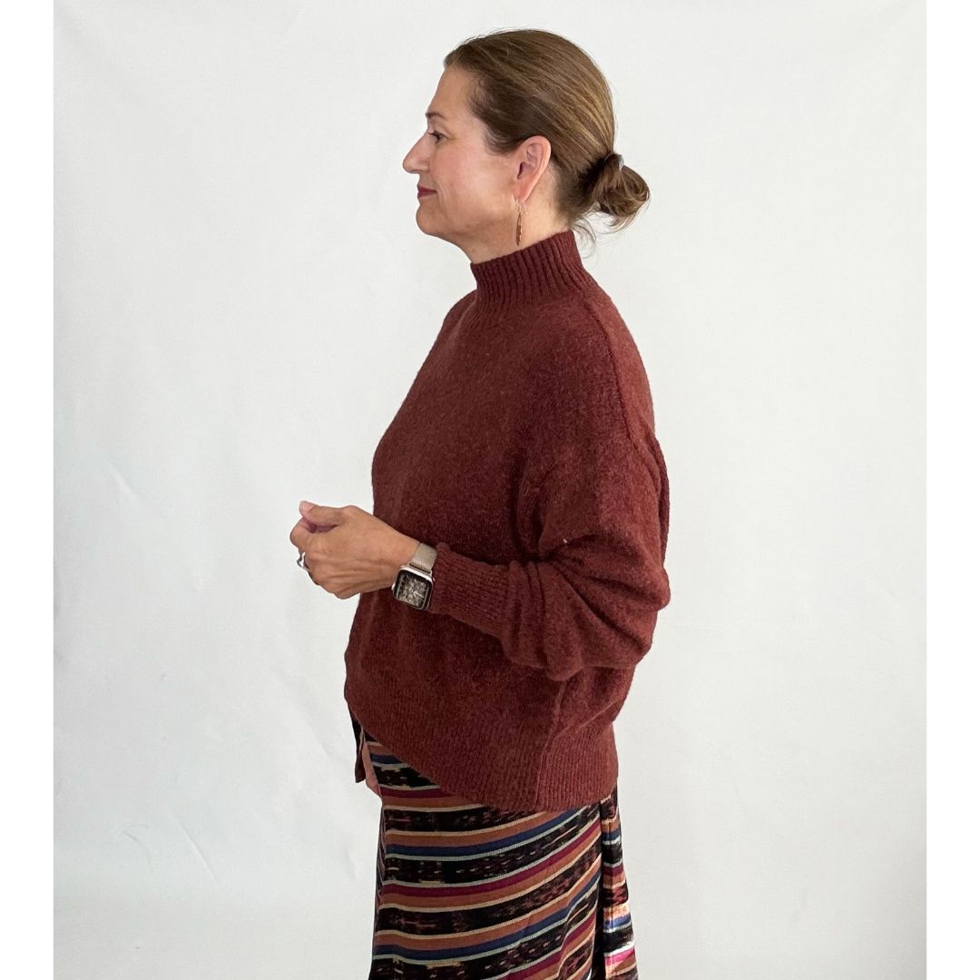 Lua Pullover - Garnet