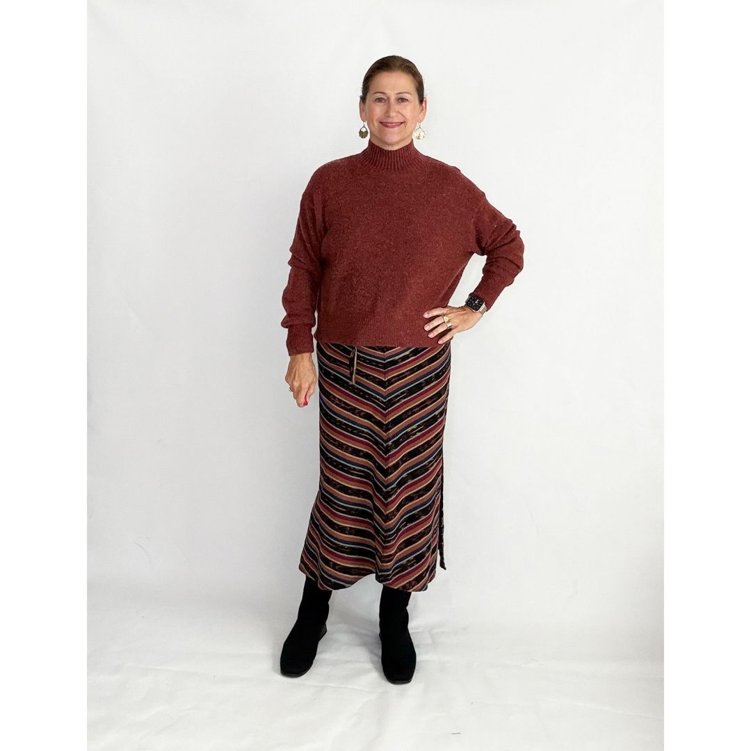 Lua Pullover - Garnet