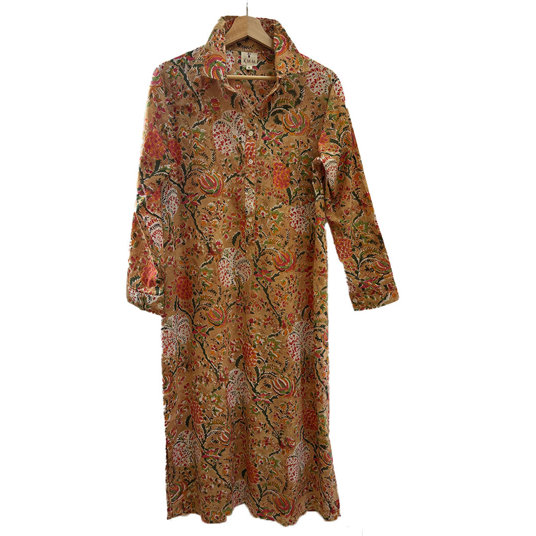 Lucia Printed Shirt Dress