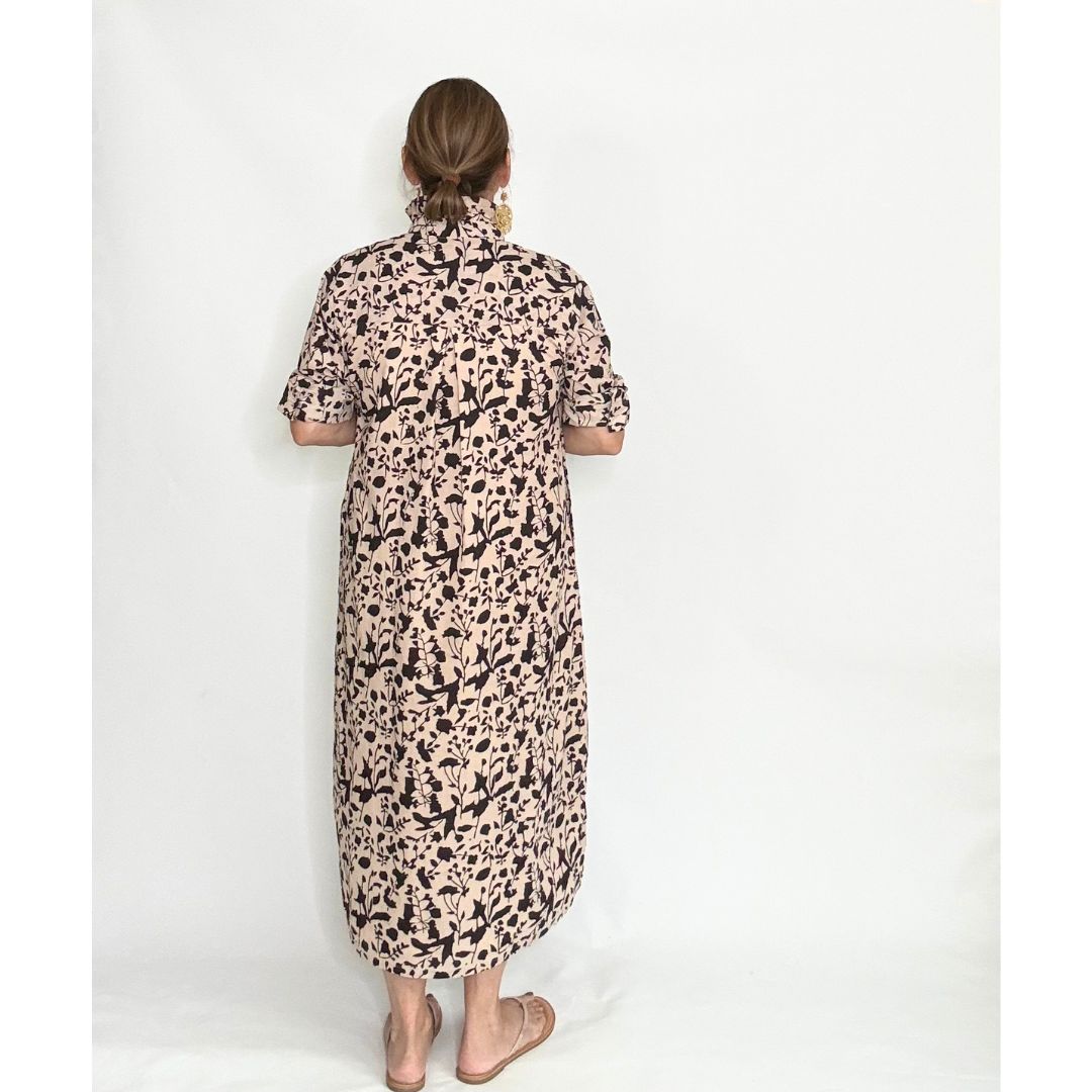 Lucia Shirt Dress - Falling Leaves