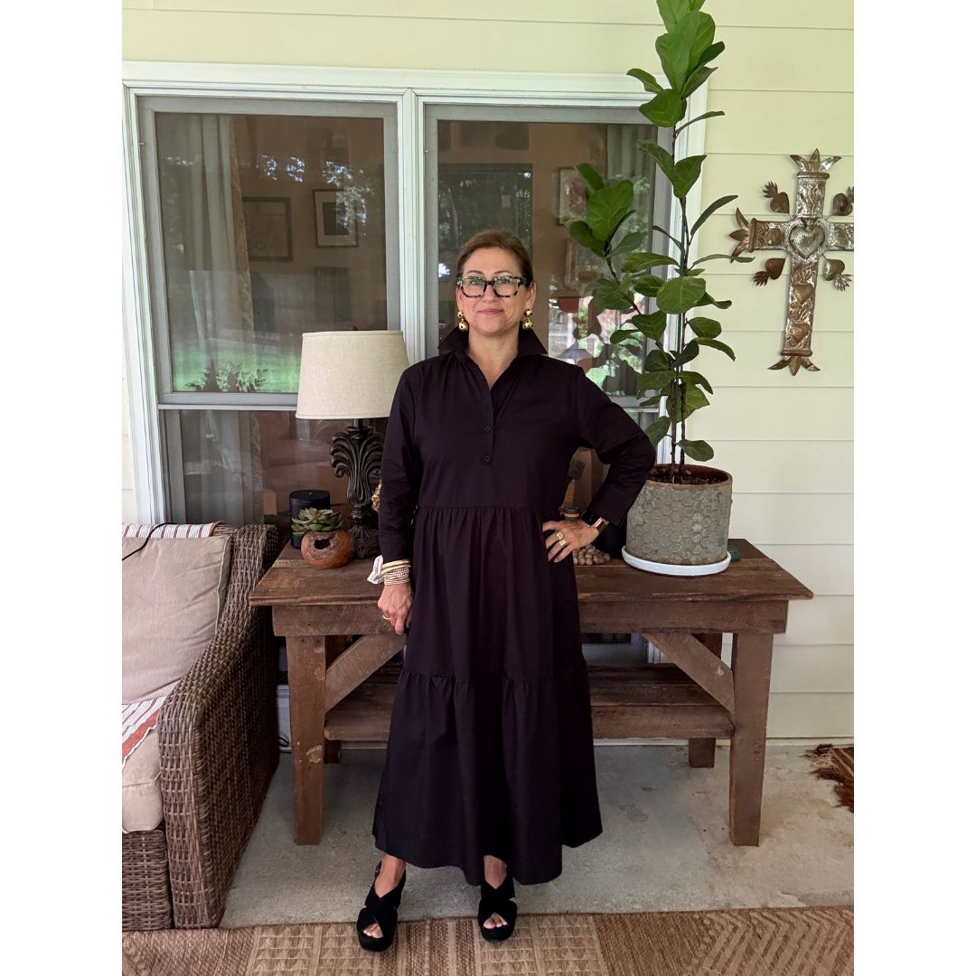Ofelia Maxi Dress - Black