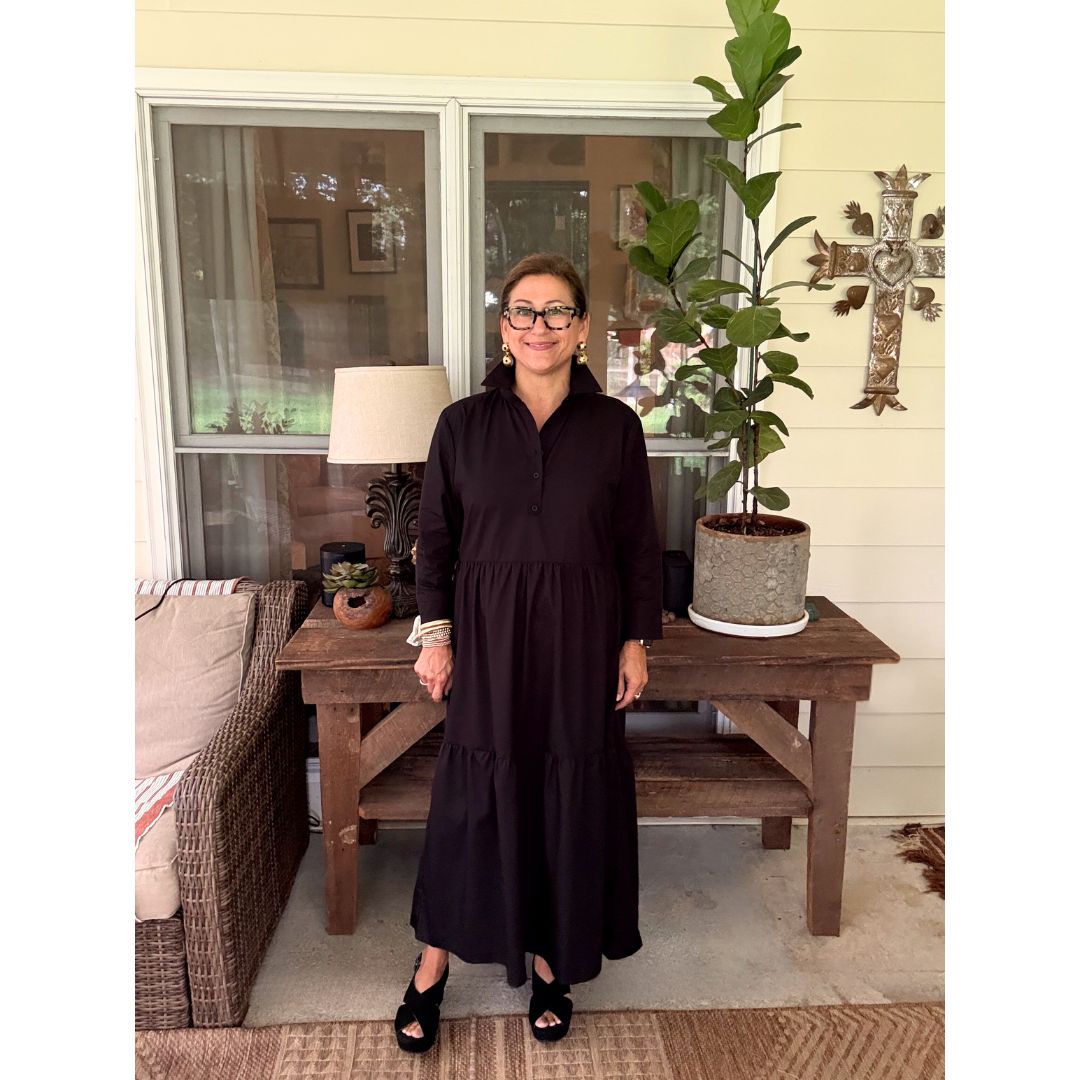 Ofelia Maxi Dress - Black