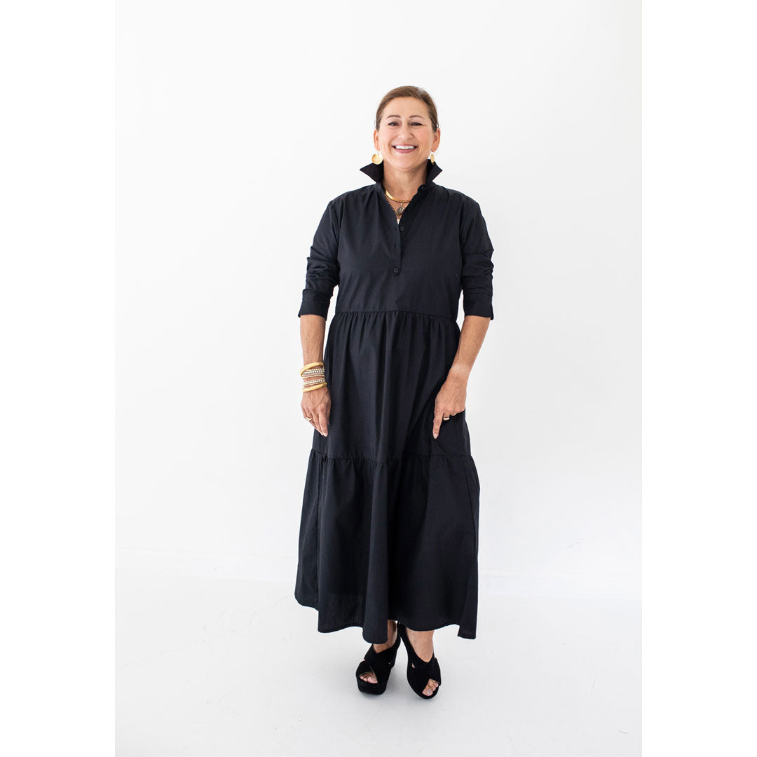 Ofelia Maxi Dress - Black
