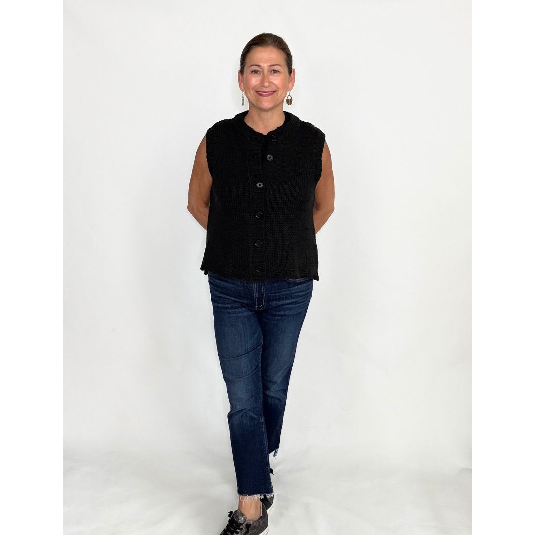 Ollie Button Sweater Vest