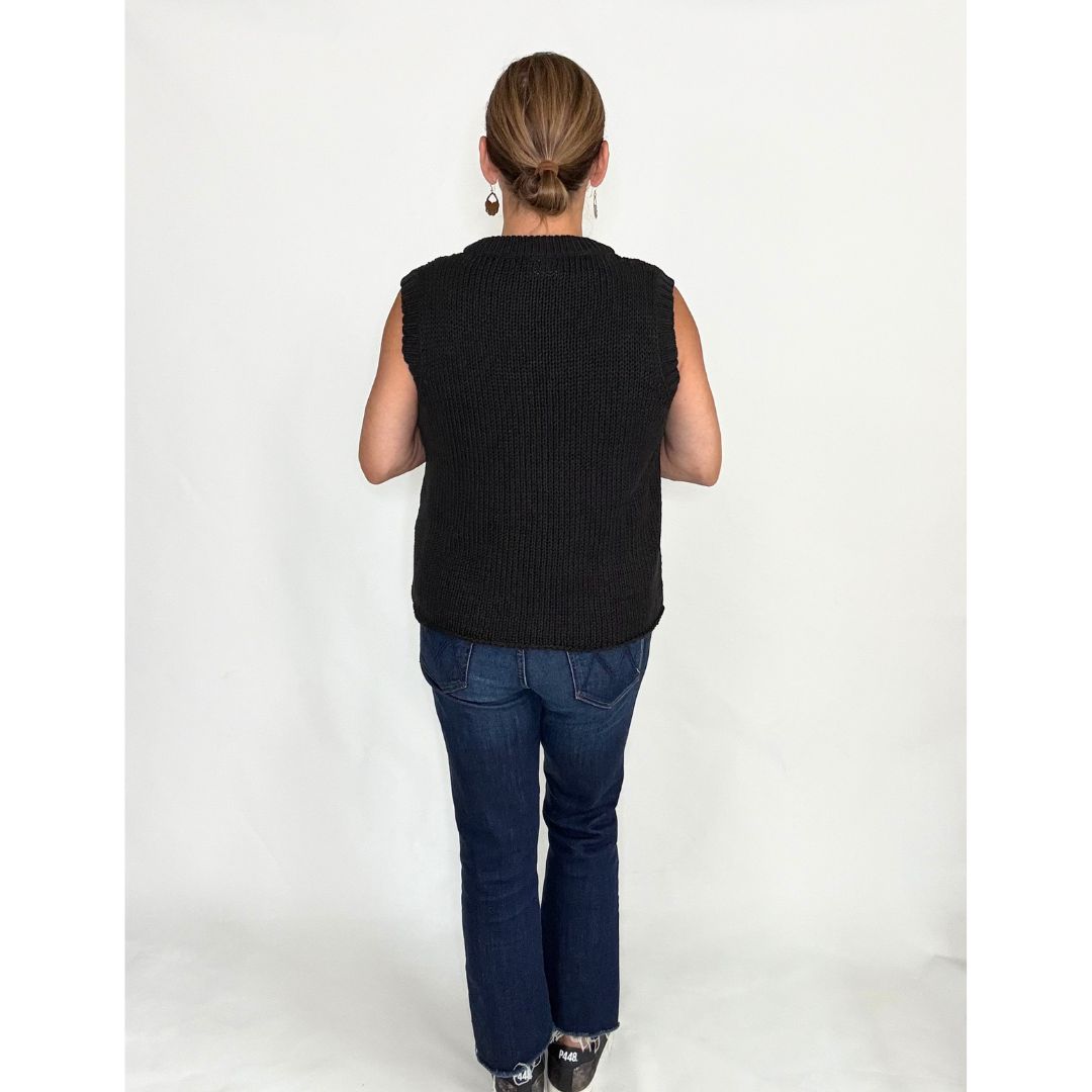 Ollie Button Sweater Vest