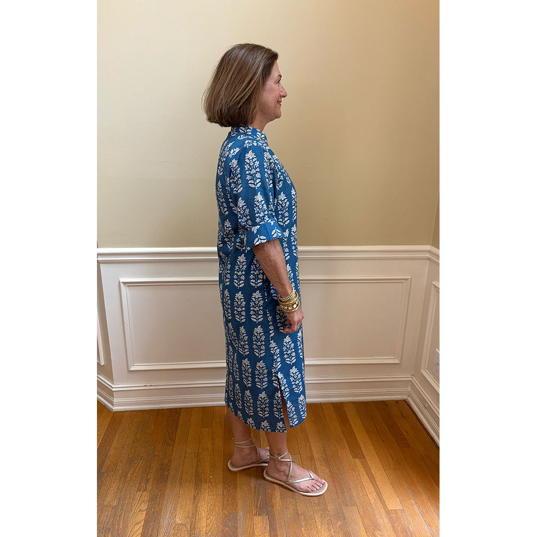 Poppy Indigo Dress - Lily