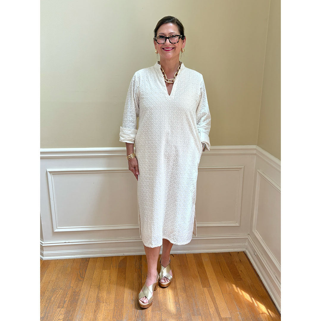 Poppy Eyelet Dress
