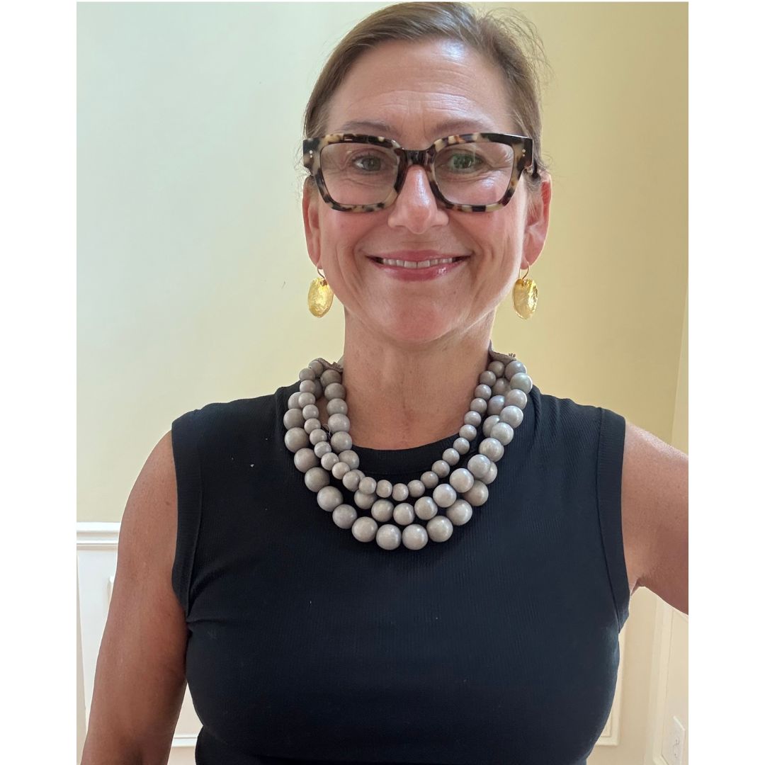 Short Beaded Necklace - Taupe