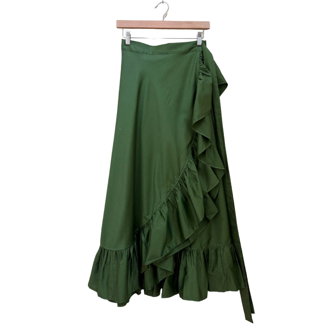 Sofia Wrap Skirt - Green