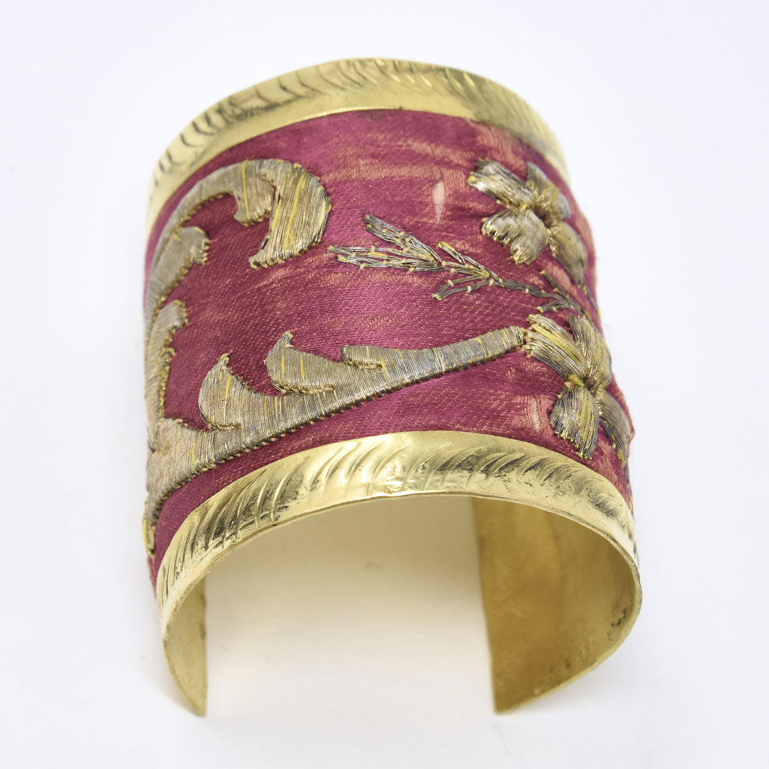 Turkish Cuff Bracelet-Burgundy