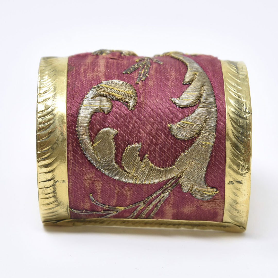 Turkish Cuff Bracelet-Burgundy