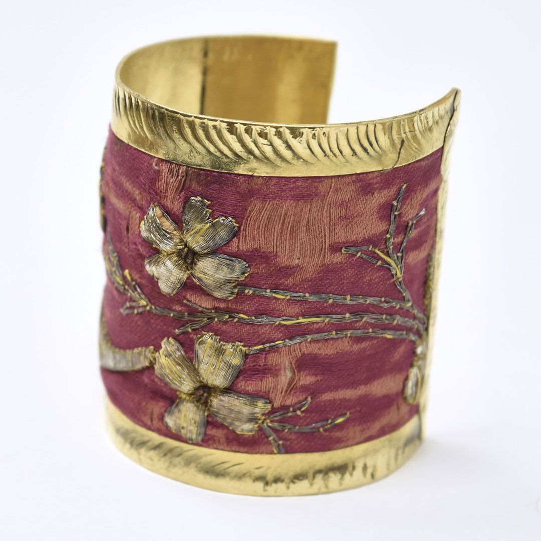 Turkish Cuff Bracelet-Burgundy