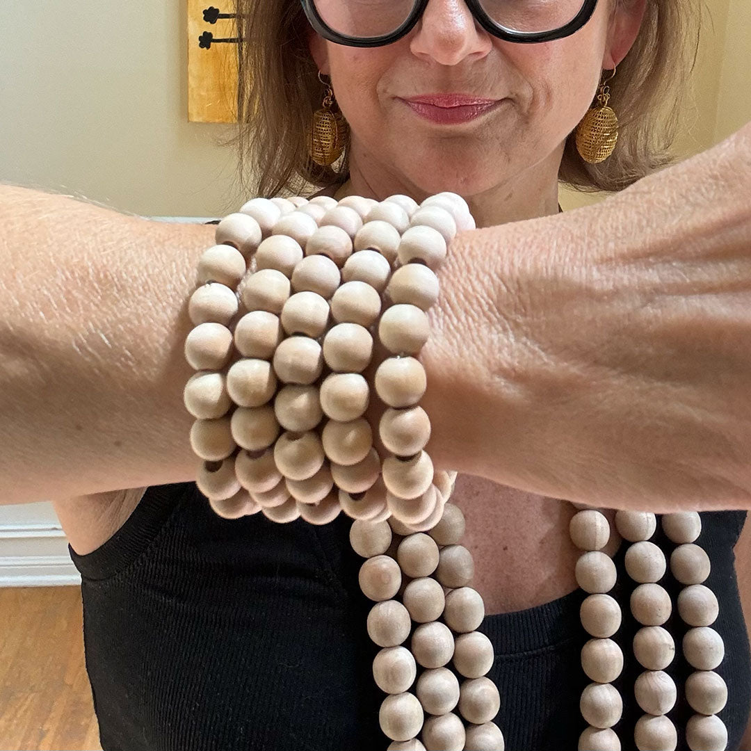 Wooden Beaded Bracelets