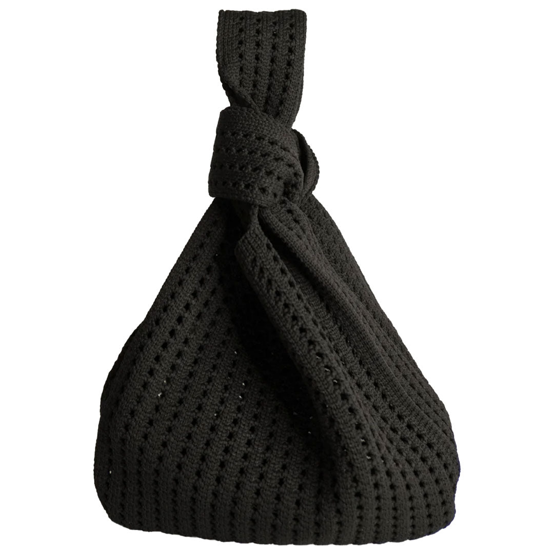 ABC - Crochet Bag Black