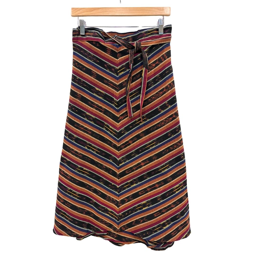 Antigua Skirt - Black/Rust