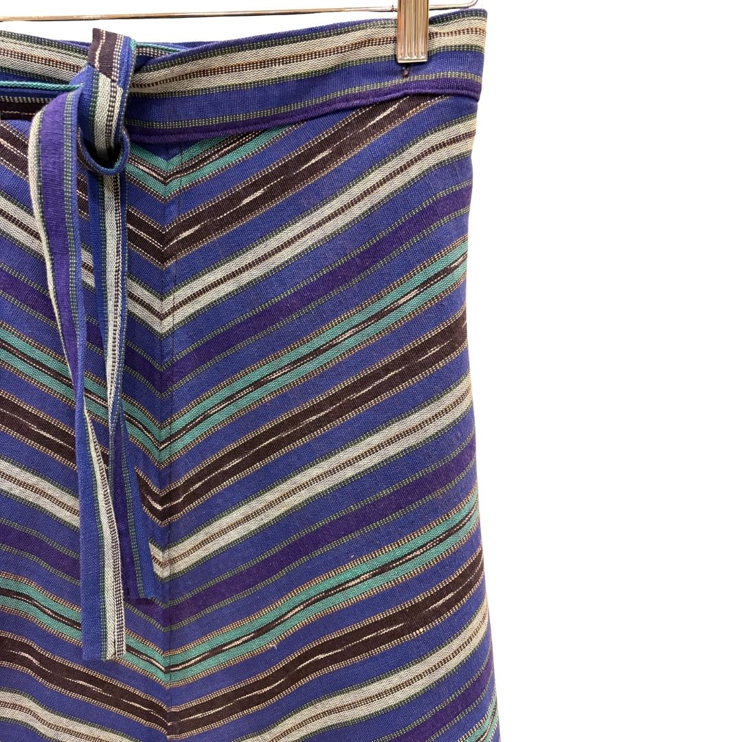 Antigua Skirt - Blue Stripe
