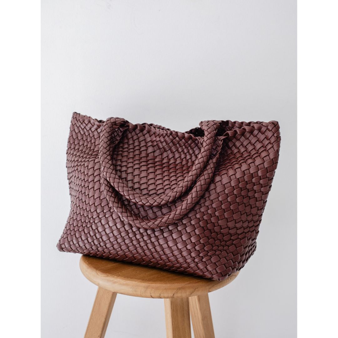 Jenna Tote Bag - Chocolate