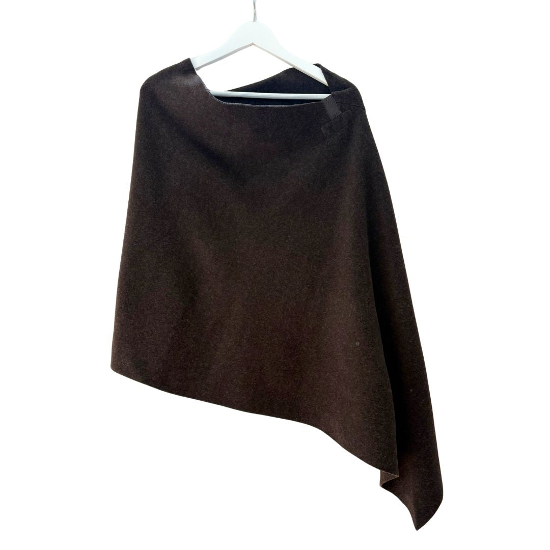 Henriette Poncho - Chocolate