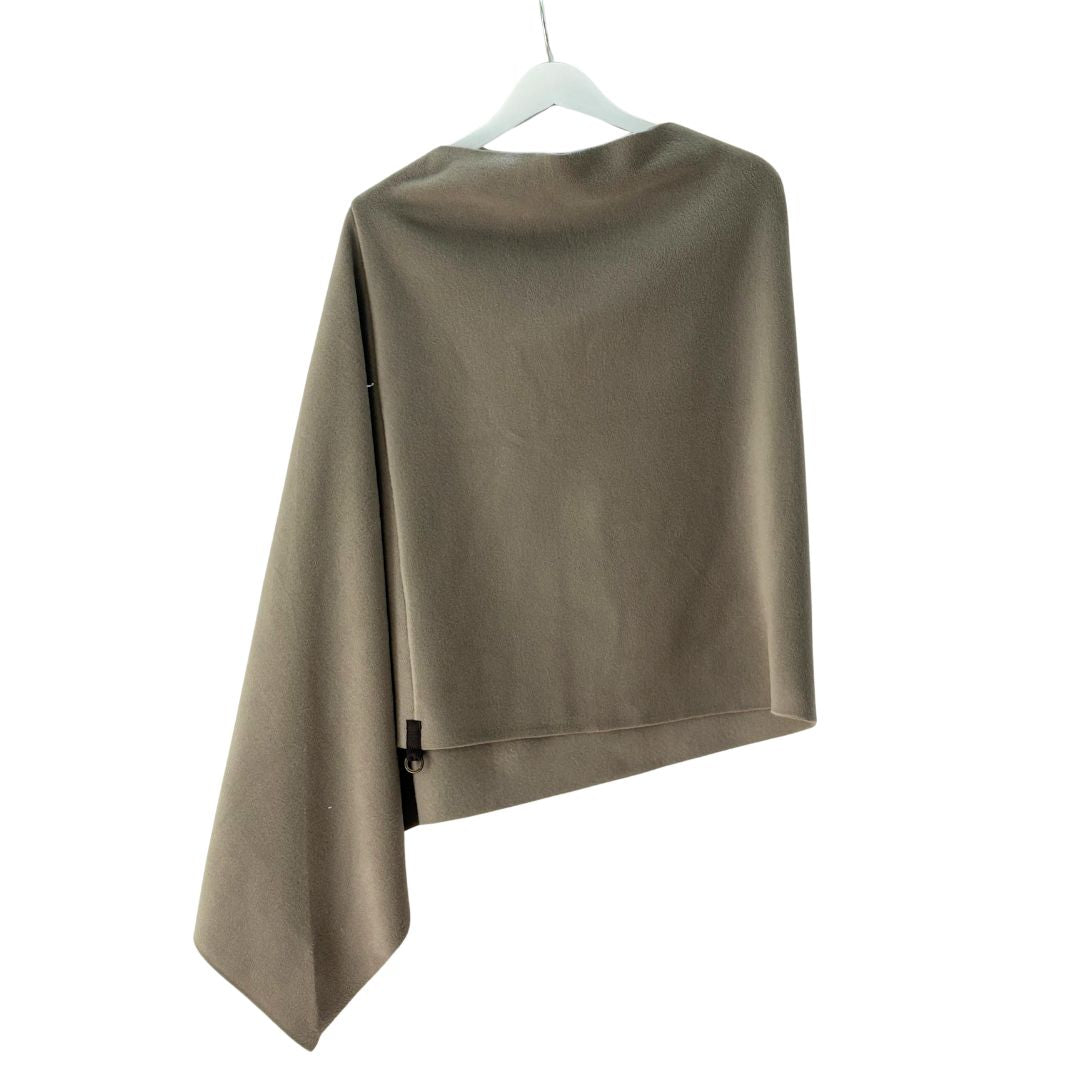 Henriette Poncho - Elephant Grey