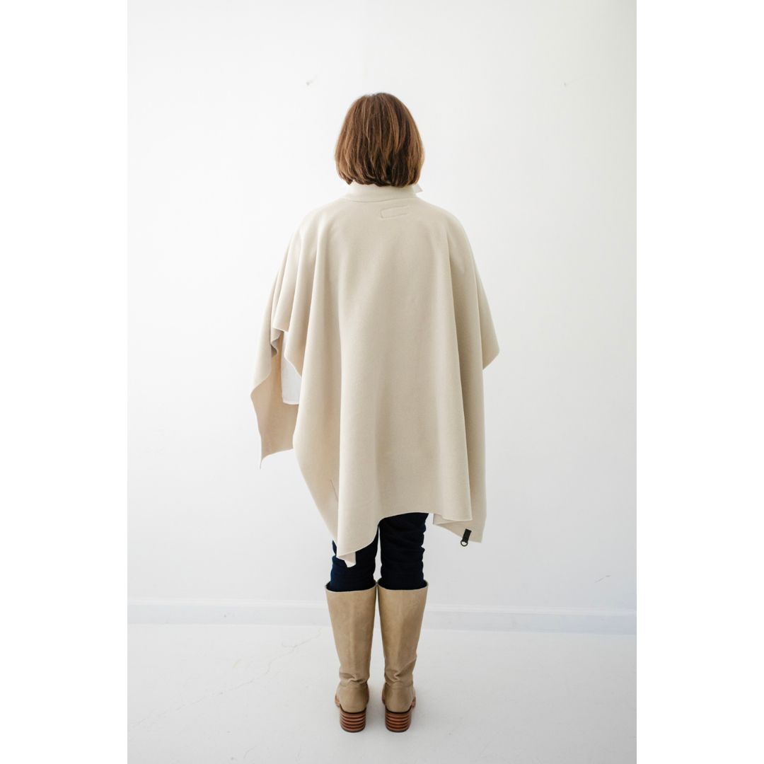 Agnes Poncho - Ecru