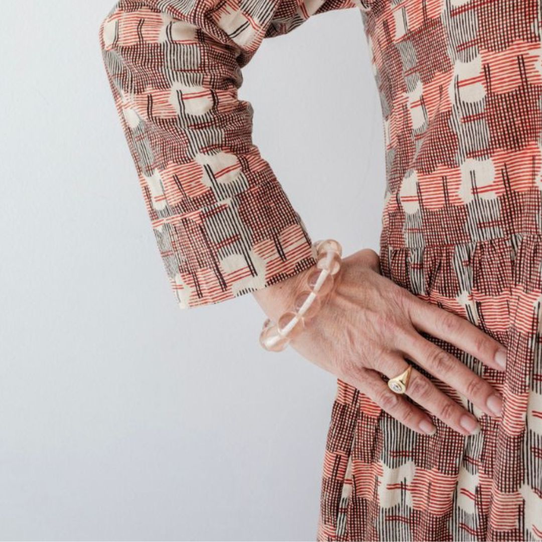 Cece Beaded Bracelet - Clear