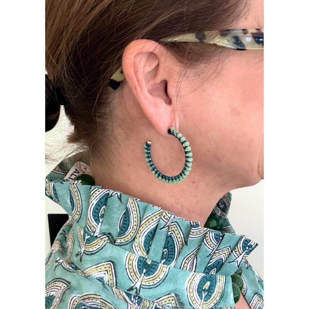 Lillian Crystal Earring