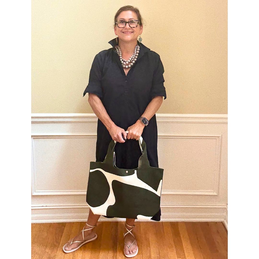 ABC Tote Bag - olive
