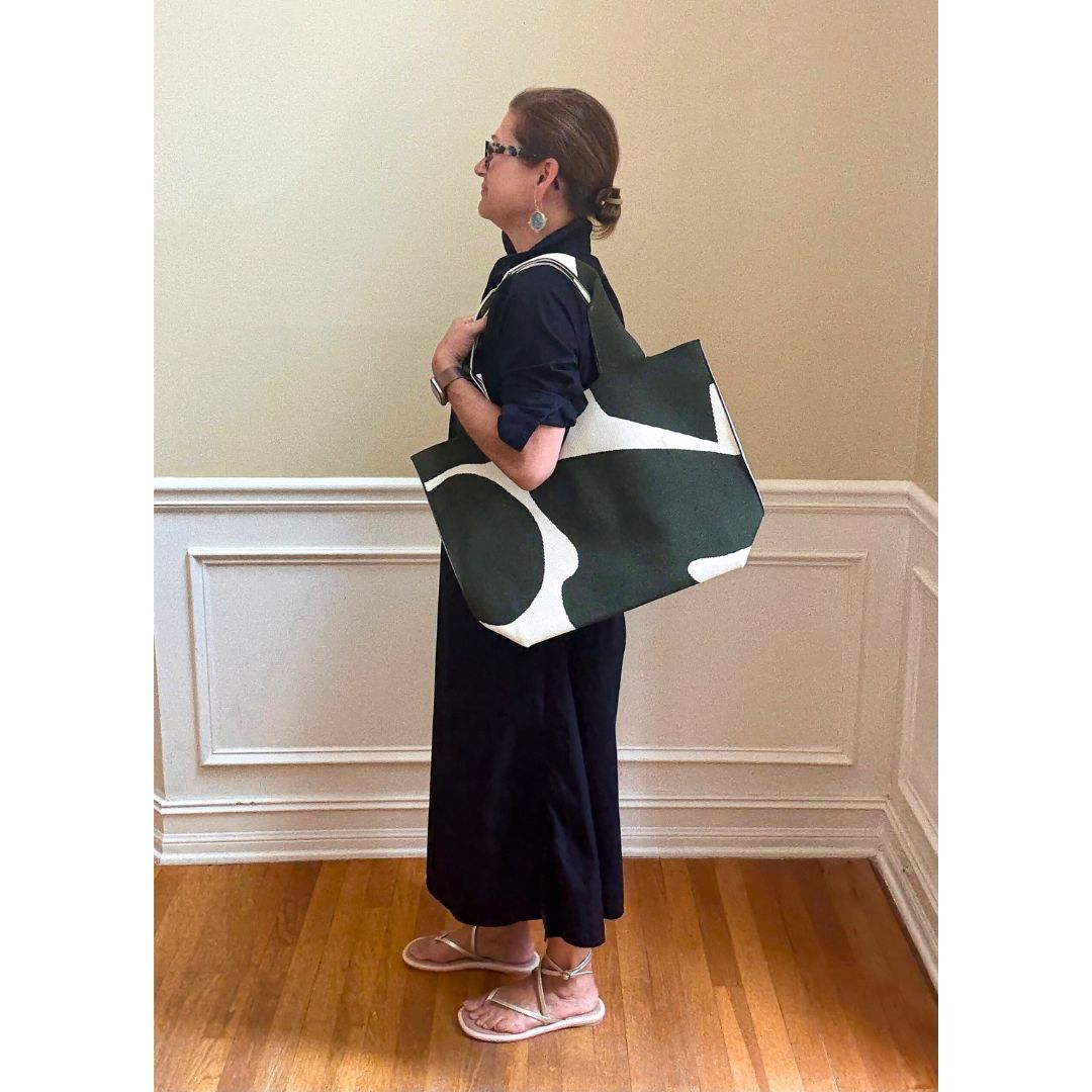 ABC Tote Bag - olive