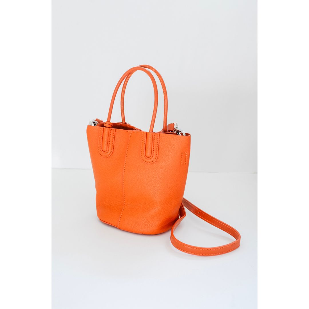 Margot Bucket Bag - Orange
