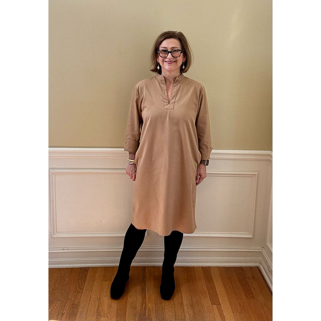 Short Poppy Caftan Dress