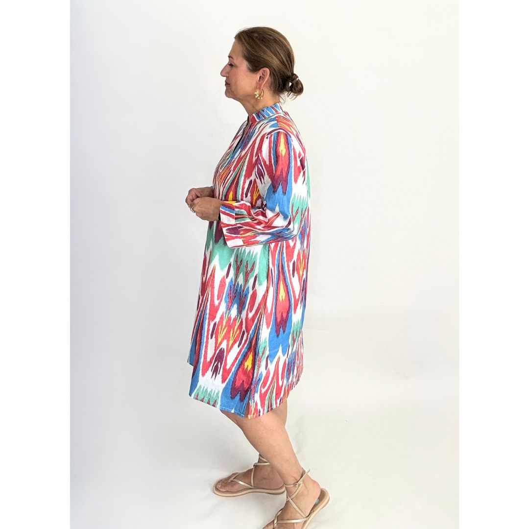 Catalina Dress - Ikat