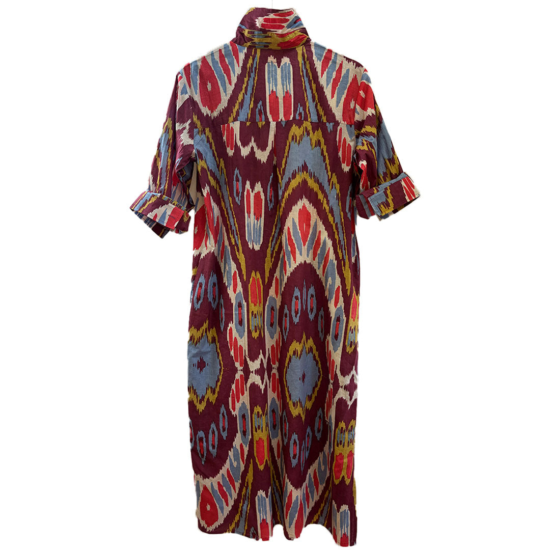 Lucia Printed Shirt Dress